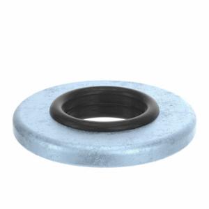 USA SEALING ZMBSW-3 Fastener Seal Zinc Plated Steel with Buna-N Rubber, Screw Size #10, Metal Bonded Washer | CU7KYW 61JX56