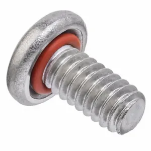 USA SEALING ZSCRW-790 Self-Sealing Phillips Pan Head Screw, #6-32 Thread Size, 1/4 Inch Length | CU7KRY 61NH67