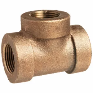 USA SEALING ZUSA-PF-15542 Pipe Fitting, Brass, 3/4 Inch X 3/4 Inch X 3/4 Inch Fitting Pipe Size | CU7KUQ 792Y61