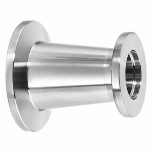 USA SEALING ZUSA-TF-VAC-28 Vacuum Tube Fitting, 304 Stainless Steel, 1 1/2 Inch x 3/4 Inch Tube OD, NW x NW | CU7NBT 743K81