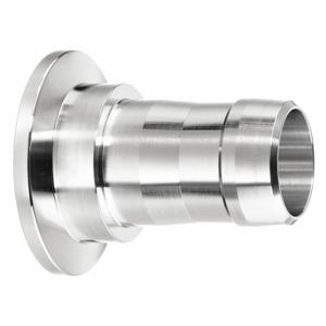 USA SEALING ZUSA-TF-VAC-50 Vacuum Tube Fitting, 304 Stainless Steel, 1 1/2 Inch x 1 5/8 Inch Tube OD, NW x Barbed | CU7NBN 743L34