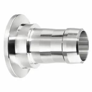 USA SEALING ZUSA-TF-VAC-51 Vacuum Tube Fitting, 304 Stainless Steel, 2 Inch x 1 5/8 Inch Tube OD, NW x Barbed | CU7NBC 743L35