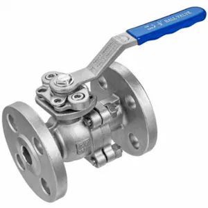 USA SEALING ZUSA-VLV-184 Ball Valves, 4 Inch Pipe, Full, 1000 PSI CWP, 0 Deg to 350 Deg F, Lever Handle, Flanged | CU7FUV 61DV47