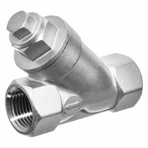 USA SEALING ZUSA-VLV-61 Combination Strainer/Ball Valve, 1 Inch Pipe Size, FNPT x FNPT | CU7GEH 56DK02