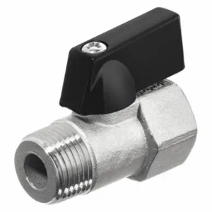 USA SEALING ZUSA-VLV-67 Mini Ball Valve, 3/4 Inch Pipe, 1/4 Inch Tube, Std, 800 psi CWP, -20 Deg to 350 Deg F | CU7KNL 56DK08