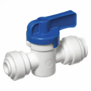 USA SEALING ZUSA-VLV-72 Ball Valve, 1/4 Inch Pipe, 1/4 Inch Tube, 115 PSI CWP, 32-140 Deg F, Push | CU7FQG 56DK23