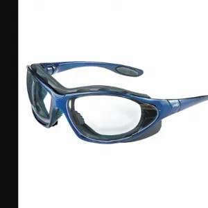 UVEX BY HONEYWELL S0620 Protective Goggle, Anti-Fog /Anti-Scratch, Non-Vented, Blue, Universal Eyewear Size | CJ3BYE 4UCH4