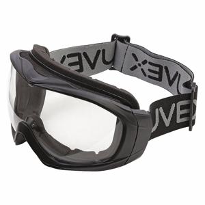UVEX BY HONEYWELL S2380 Safety Goggles, Anti-Fog /Anti-Scratch, Direct, Black | CJ3FRC 55AA20