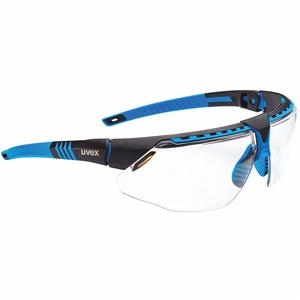 UVEX BY HONEYWELL S2870HS Sicherheitsglas, beschlagfrei/kratzfest, Stirnschaumfutter, umlaufender Rahmen, blau | CJ3FPH 401Y37