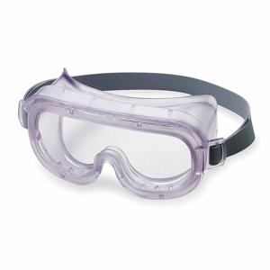 UVEX BY HONEYWELL S350 Chemical Splash/Impact Resistant Goggles, Anti-Fog /Anti-Scratch, Indirect, Clear | CH9WAP 6T362
