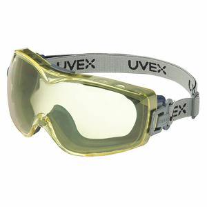 UVEX BY HONEYWELL S3972HS Safety Goggles, Anti-Fog /Anti-Scratch, Indirect, Navy | CJ3FRD 54EM92