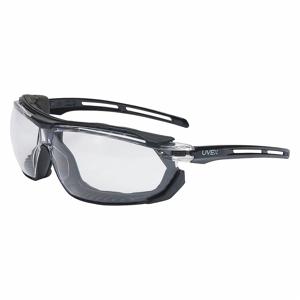 UVEX BY HONEYWELL S4040 Safety Glass, Anti-Fog, Brow And Eye Socket Foam Lining, Wraparound Frame, Black | CJ3FPT 38TJ72
