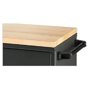 VALLEY CRAFT F89601 Butcher Block Top, 48 X 21 Cabinet | AJ8GHR