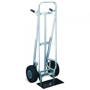 VALLEY CRAFT F83881A5 Beverage Hand Truck, Curved Back, 10 X 16 Shoe, 600 Lbs Load Cap. | AJ8FVP
