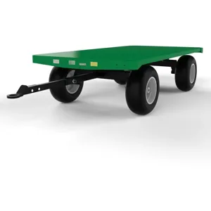 VALLEY CRAFT F83997 Pre Configured Trailer, 48 X 96 Flat Deck, Pneumatic Wheels, Ring & Pintle | AJ8GRY