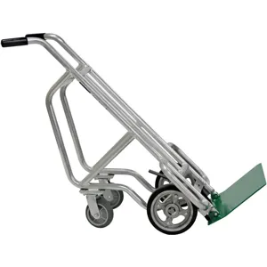 VALLEY CRAFT F84800A1 Bag & Box Truck, 4 Solid Wheel, Aluminium Frame, 1000 Lbs Load Cap. | AJ8FWP