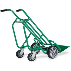 VALLEY CRAFT F84825A2 Bag & Box Truck, 4 Solid Wheel, Steel Frame With Brakes, 1000 Lbs Load Cap. | AJ8FWT