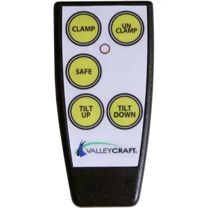 VALLEY CRAFT F89286 Self Powered Wireless Remote for Versa Grip, Black | AJ8GTA