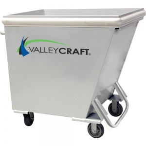 VALLEY CRAFT F89325 Baubehälter, 750 lbs. Ladekappe., Weiß, Logo | AJ8GPX