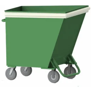 VALLEY CRAFT F89330 Construction Hopper, 750 lbs. Load Cap., Green | AJ8GPV