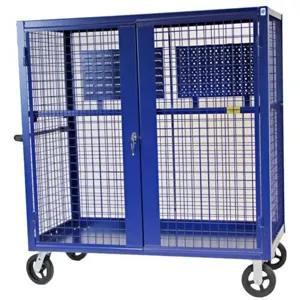 VALLEY CRAFT F89556B Security Truck, 30 Deep, Blue | AJ8GGP