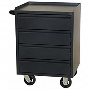 VALLEY CRAFT F89607GY Mobile Cabinet, 24, Shelf Size( 6, 6, 6, 6), Smoke Gray | AJ8GHW
