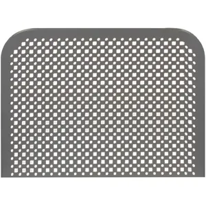 VALLEY CRAFT F89626GY Back Pegboard Panel, Modular cabinet, 24, Smoke Gray | AJ8GLB