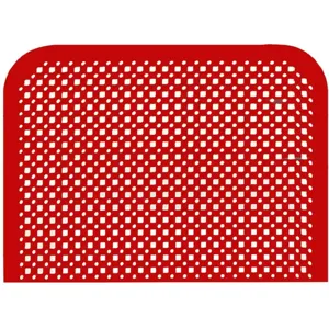 VALLEY CRAFT F89626RD Back Pegboard Panel, Modular cabinet, 24, Red | AJ8GLC