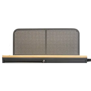 VALLEY CRAFT F89628GY Back Pegboard Panel, Modular cabinet, 48, Smoke Gray | AJ8GLH