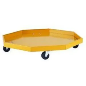 VALLEY CRAFT F89709A2 Drum Dolly, No Absorbent Collar, 1000 lbs. Load Cap. | AJ8GLV