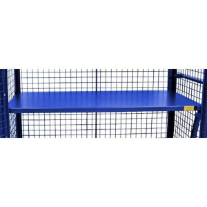 VALLEY CRAFT F89719VCBL Adjustable Shelf, 48 x 30 Inch Size, Blue, 250 lbs Capacity | CJ6TGR