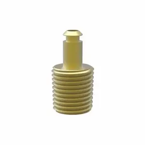 VALUE LINE Fitting D=6, 1/4 NPT - 1/8 NPSF Vacuum Pad Adapter, For 20 mm to 30 mm Pad Size, 6 mm Port Size, 1/4 Inch Size Thread Size | CU7QBA 45VA15