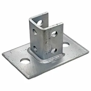 VAST V61SQSS Strut Channel Fitting, 1 5/8 Inch x 1 5/8 Inch For Strut Channel Size, 6 Holes | CU7QGJ 784GP8