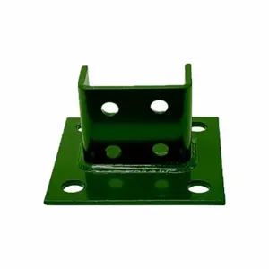 VAST V70SQGN Strut Channel Fitting, 1 5/8 Inch x 3 1/4 Inch For Strut Channel Size, Green Coated | CU7QHK 784GT9