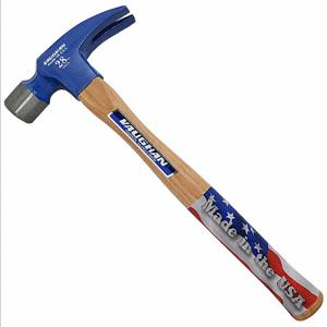 VAUGHAN 606S Hammer, 28 oz., Plain Grip, Wood Handle, 18 Inch Overall Length, Smooth, Steel | CN2TCV 106-02 / 38NF19