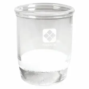 VEE GEE 1305-2100A Crucible, Borosilicate Glass, 50 Ml Capacity, Clear, 46 mm Dia, Unfinished, Gen Lab, 3 PK | CU7QNC 53UK86