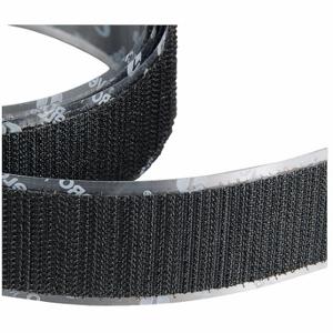 VELCRO 120177 Reclosable Fastener Strap, Rubber Adhesive, 75 Ft, 2 Inch Width, Black, Hook | CU7QRW 30PE15