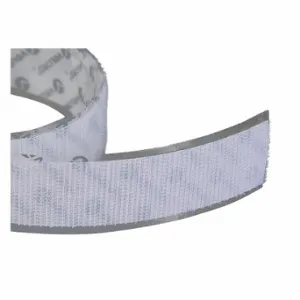 VELCRO 156608 Reclosable Fastener Strap, Rubber Adhesive, 75 Ft, 1 Inch Width, White | CU7QRV 30PE17