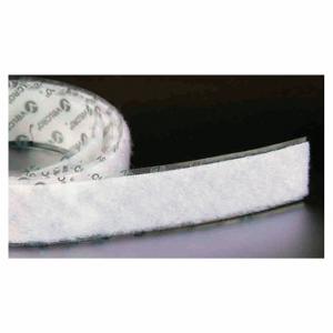 VELCRO 187278 Reclosable Fastener, Rubber Adhesive, 75 Ft, 5/8 Inch Width, White | CU7QUH 48GT05