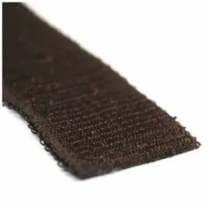 VELCRO 190999 Hook-and-Loop, No Adhesive, 5 ft, 1 Inch Width, Flame Retardant, Brown, Loop | CU7QRF 799H35