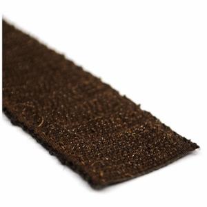 VELCRO 191006 Hook-and-Loop, No Adhesive, 5 ft, 1 Inch Width, Flame Retardant, Brown | CU7QRE 799H32