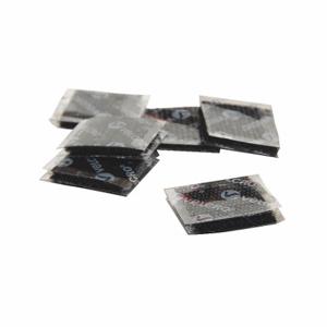 VELCRO 2X2KIHLM Reclosable Fastener, Rubber Adhesive, 2 Inch Size, 2 Inch Width, Black, 50 PK | CU7QTM 30PE32
