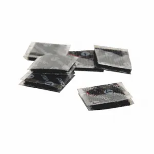 VELCRO 1X1KIHLM Reclosable Fastener, Rubber Adhesive, 1 Inch Size, 1 Inch Width, Black, 50 PK | CU7QTL 30PE30