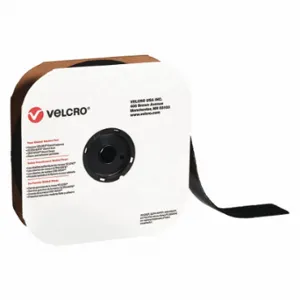 VELCRO VEL138 Tape, Strips, Loop, 2 Inch Sizex75ft, Blk | CU7QVP 44YG76