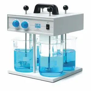 VELP SCIENTIFIC F105A0117 Portable Flocculator, 20 To 200 Rpm, 4 x 1000 Ml, Std Plug - Lab Equipment, 50/60 | CU7QXZ 56LK64