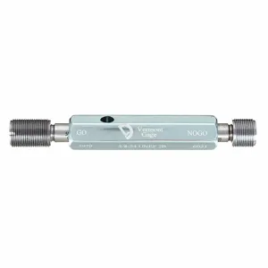 VERMONT GAGE 301149040 Go/NoGo Plug Gage Assembly, 5/8-24 Unef, 2B | AE8JQT 6DHP1