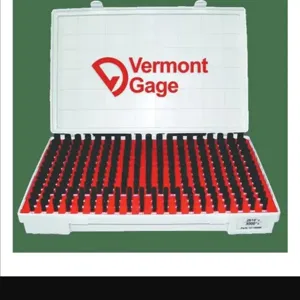 VERMONT GAGE 902100500 Class Zz Standard Pin Gage, Plus, Black Guard, 14mm-16.48mm Size | BG6WDN