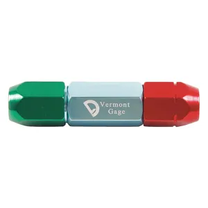 VERMONT GAGE 951020100 Reversible Gage Double End Handle, 0.0040-0.0750 inch size | BH2ZXB