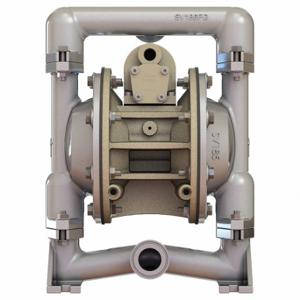 VERSA-MATIC E1SJ5T559C-FP-ATEX Air Operated Double Diaphragm Pump, Air, Stainless Steel, Bolt, Npt, Ptfe | CU7WQJ 804HJ2