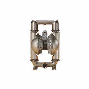 VERSA-MATIC E2SA6X660C-ATEX Double Diaphragm Pump, Air, 316 Stainless Steel, Clamp, 2 Inch Fluid Connection Size, Npt | CU7WRB 4GGF6